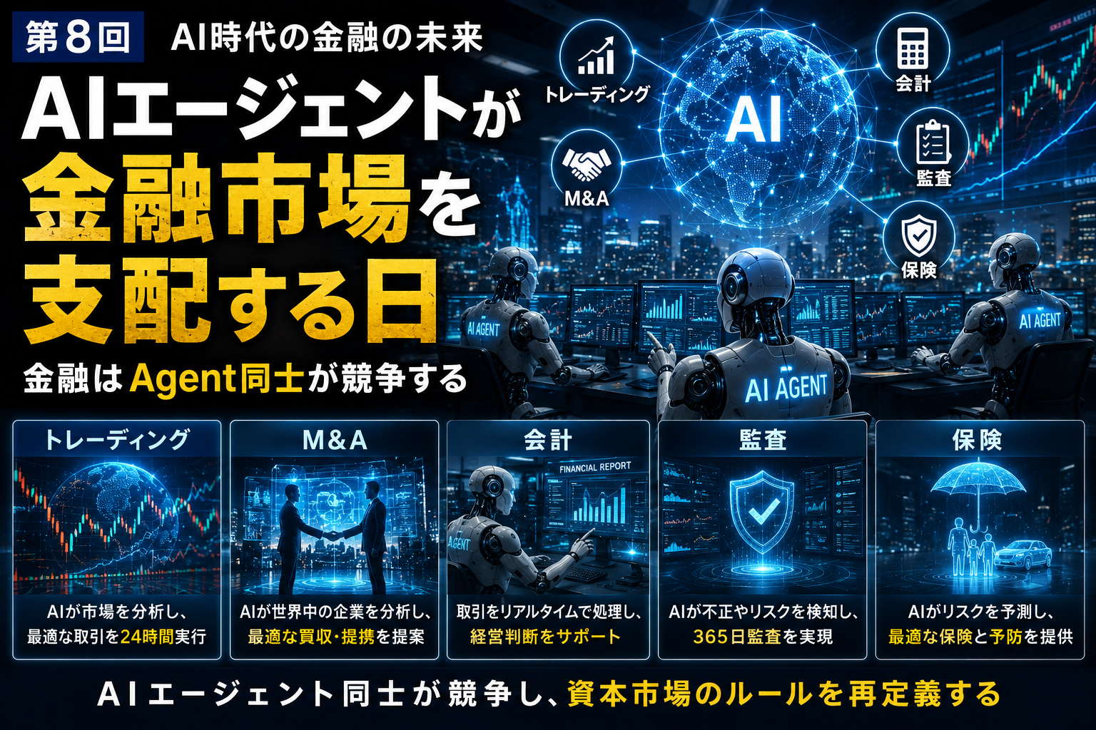 2030年、金融市場は「知能の市場」になる——AIエージェントが変える資本主義のシナリオ