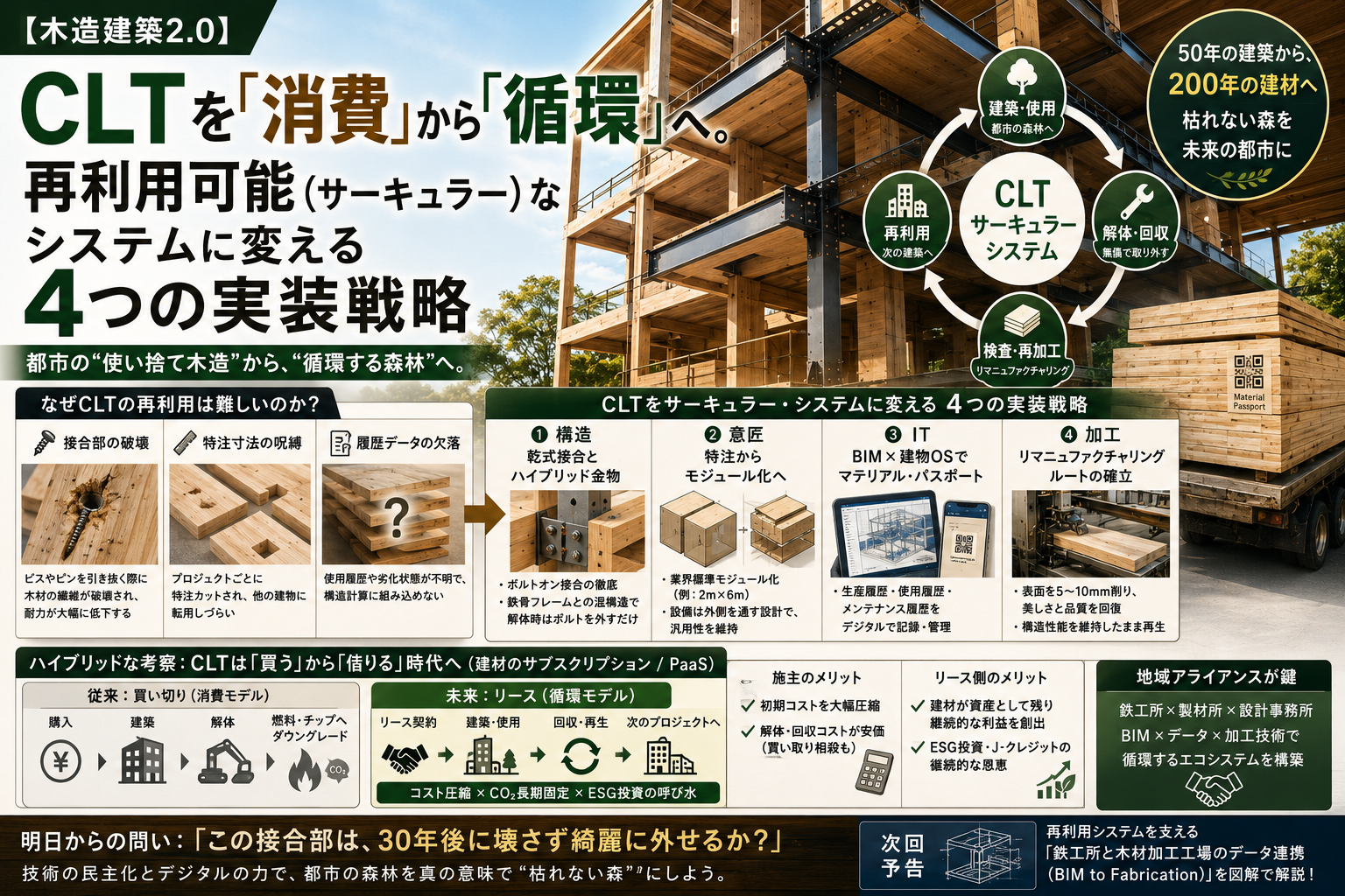 CLTサーキュラー設計メモ：DfDで実現する再利用可能なシステム